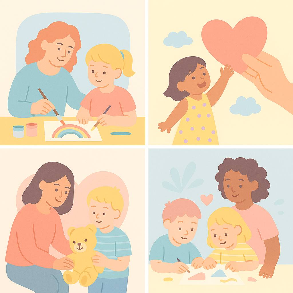 Kreativkurse für Kinder in Not
