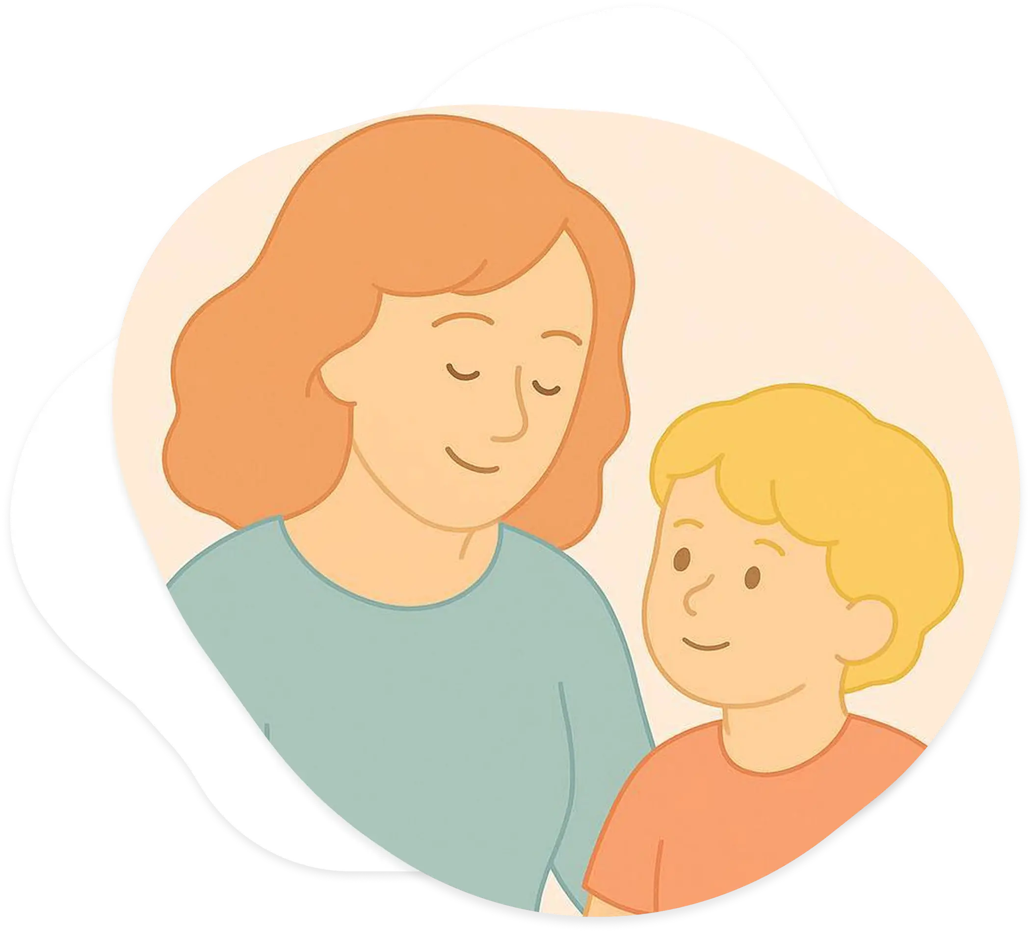 Glückliche Kinder teilen ihr Feedback zum Fest