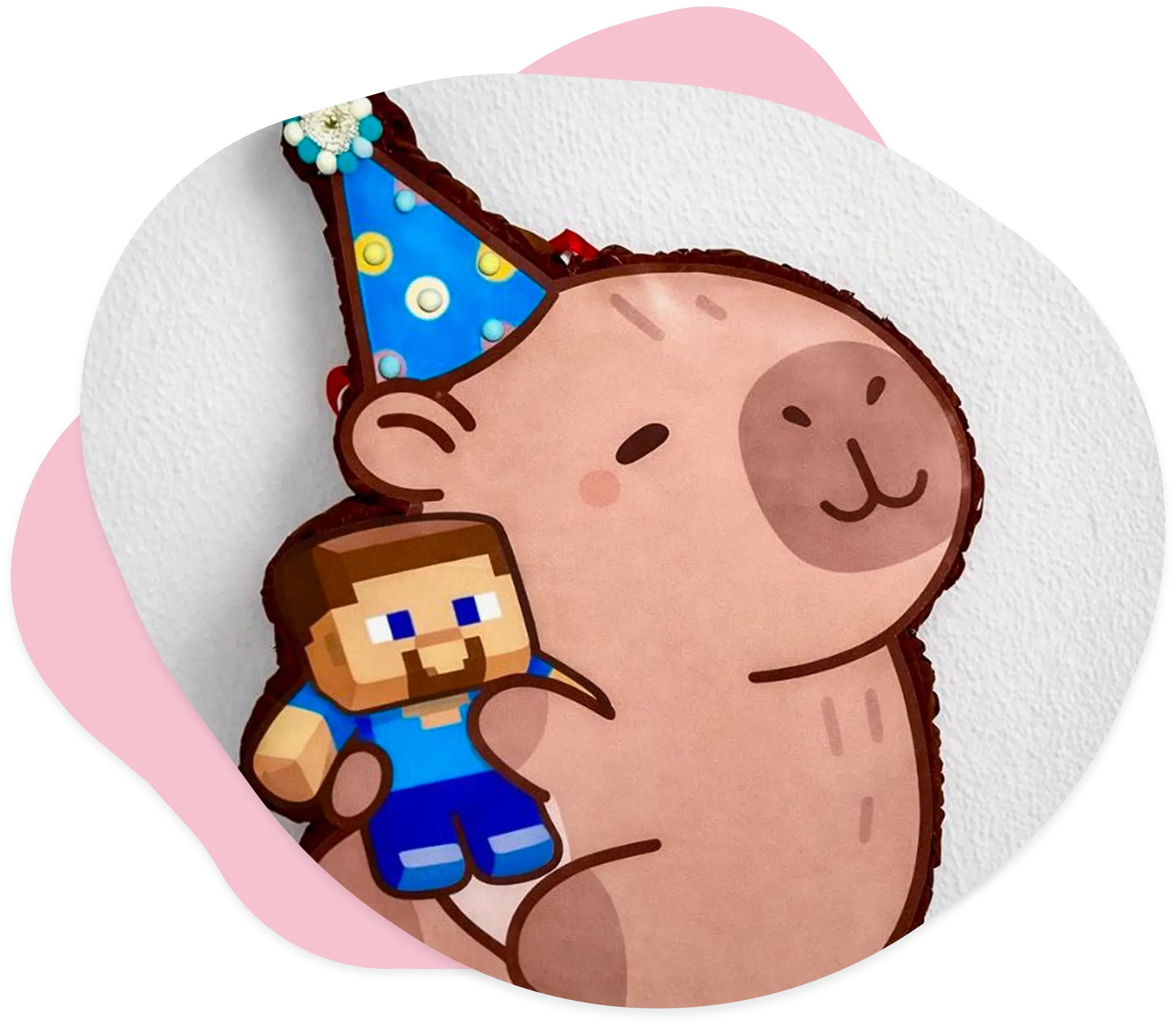 Foto-Piñata auf Bestellung — Morkovka Party
